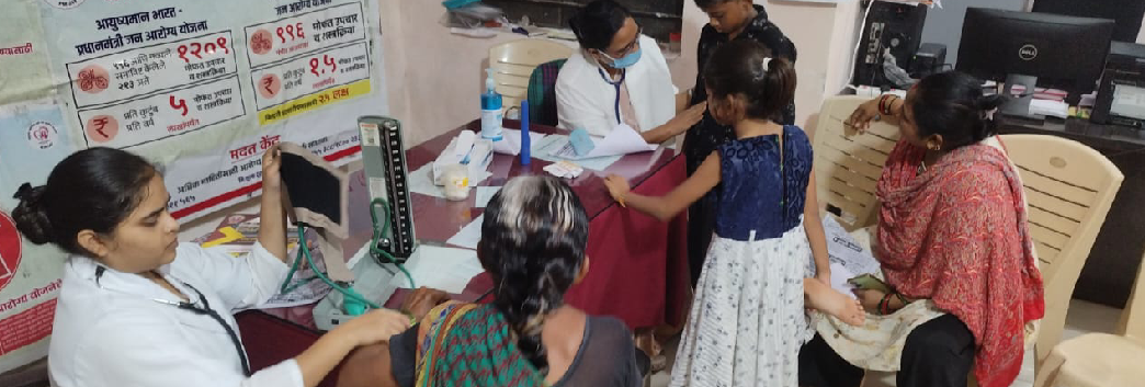 Camp at Mahurzari, Maharashtra, India