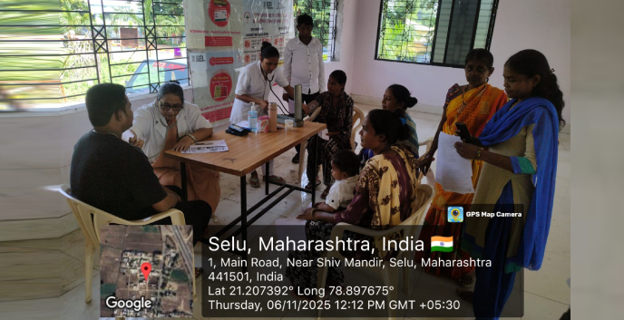 Camp at Selu, Maharashtra, India