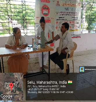 Camp at Selu, Maharashtra, India